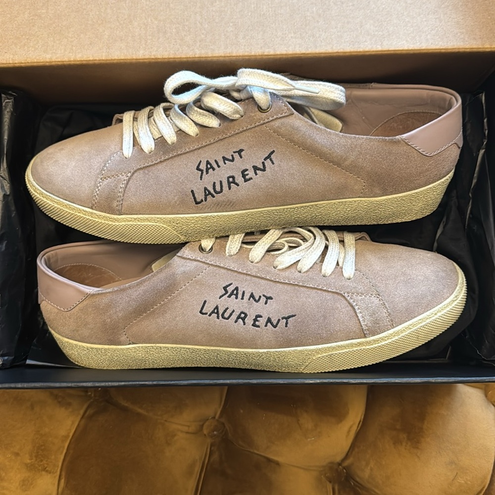 Saint Laurent Beige Sneakers - Picture 3 of 3